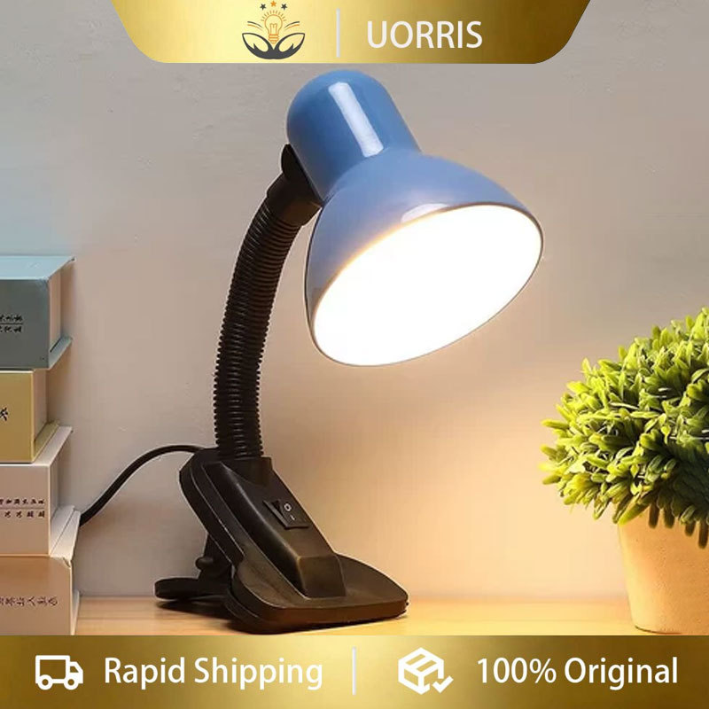 UORRIS ไฟอ่านหนังสือ โคมไฟตั้งโต๊ะ โคมไฟ Table lamp ปรับทิศทางของแสงได้ 360 องศา มีสวิตช์เปิด-ปิด สะดวกต่อการใช้งาน