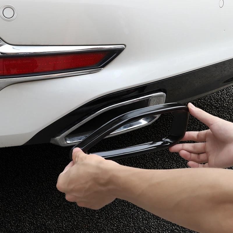 รถหางคอ Trim กรอบท่อไอเสียท่อไอเสียสแตนเลสเหมาะสําหรับ BMW F15 F16 G01 G05 G06 G11 G32 G20 G30 Scces