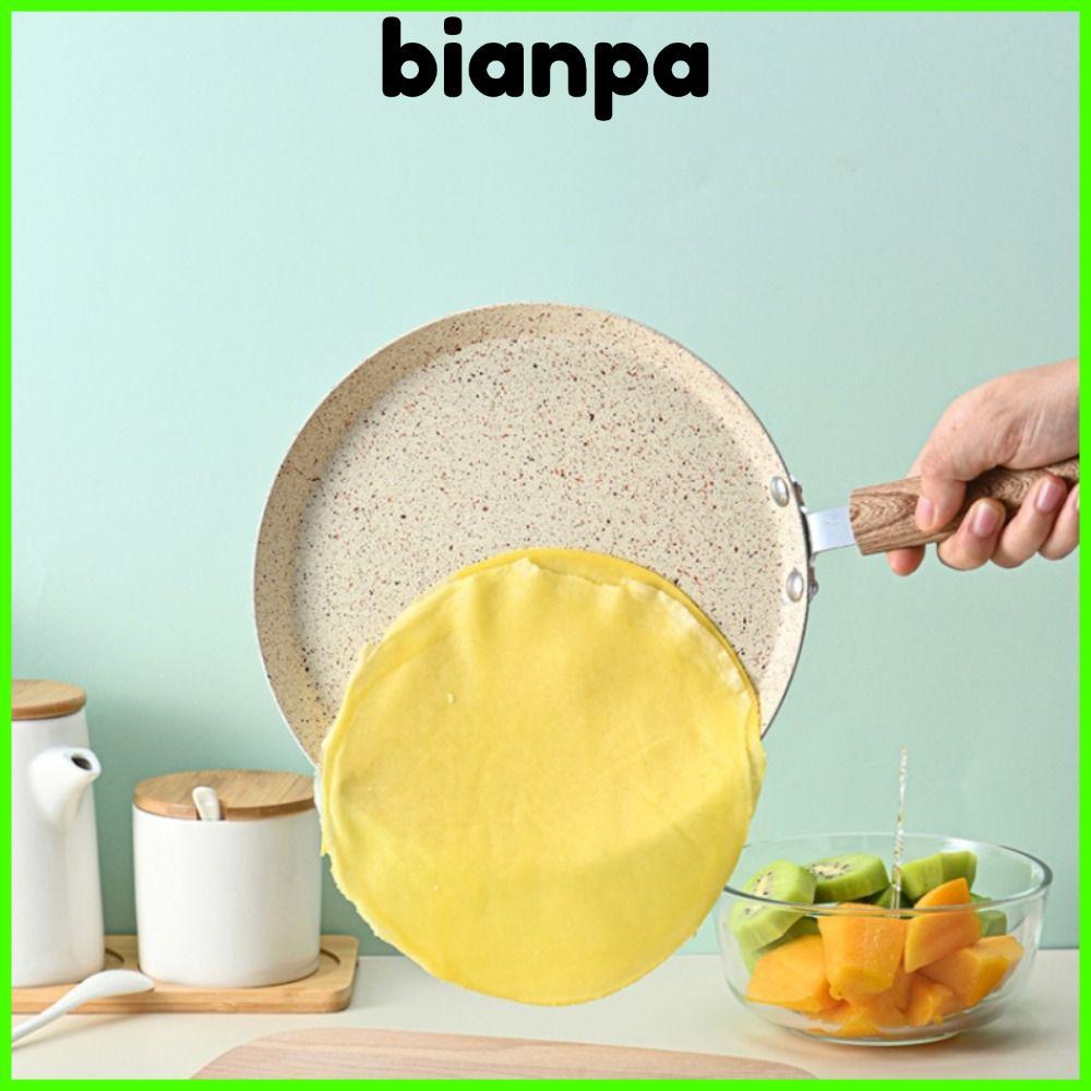 BIANPA Pancake Pan, Nonstick Induction Cooker Pan Crepe, Multifunctional Baking เตาทอดทําอาหารอลูมิเ