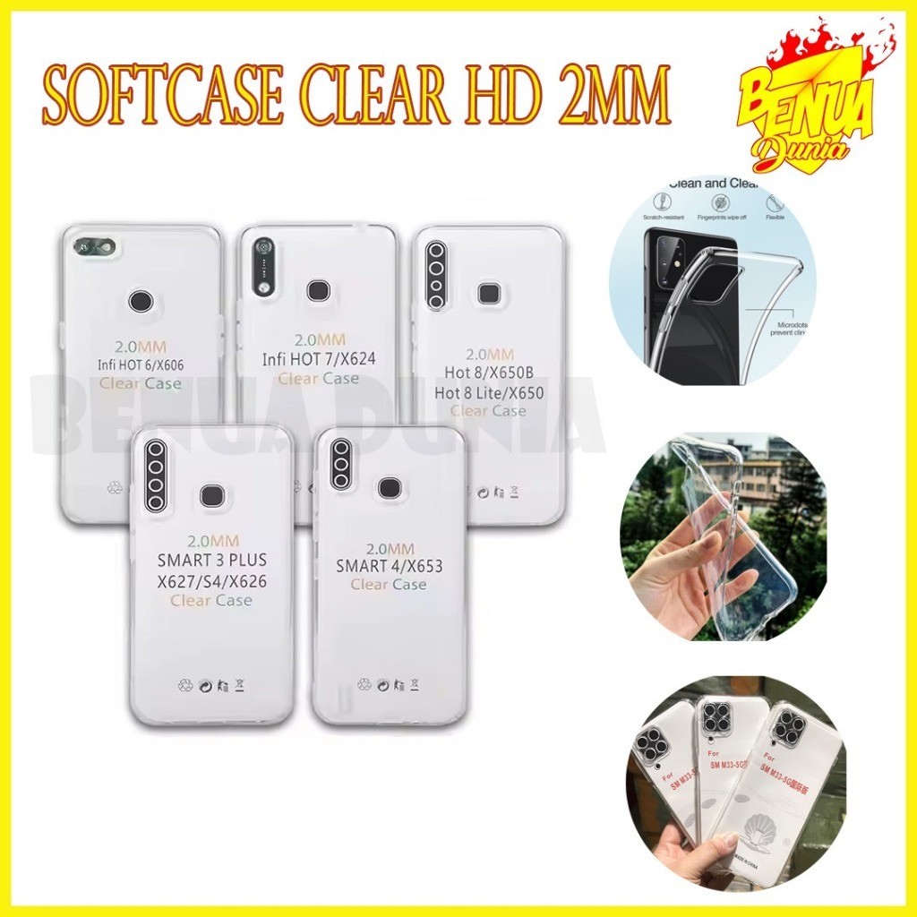SOFTCASE XIAOMI POCO C40 C65 C75 F3 F4 F4 GT F5 F6 M3 M3 PRO M4 M4 PRO M5 M5S M6 M6 PRO X3 PRO X3 PR