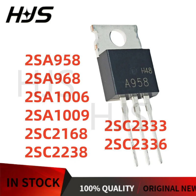 10 ชิ้น/ใหม่ A958 C2168 A968 C2238 A1006 C2336 A1009 C2333 TO-220 2SA958 2SC2168 2SA968 2SC2238 2SA1