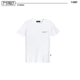 เสื้อยืด 7ᵗʰ Street รุ่น SNM โลโก้ ผ้า Cotton100% นุ่มสบาย ระบายอากาศได้ดี ไซส์ M-2XL Clothing Man ผู้ชาย