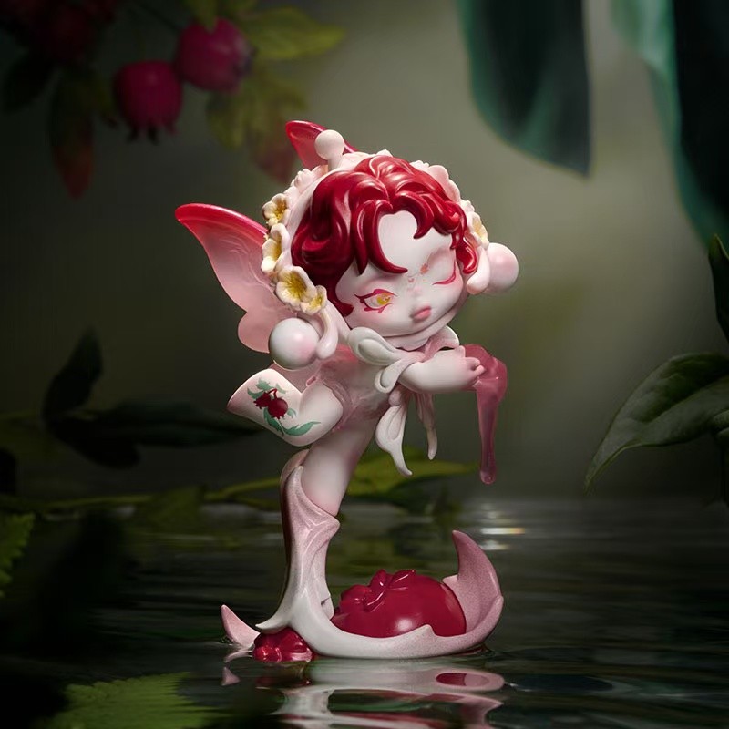 (ของแท้) SKULLPANDA Petals in Four Acts Series ชุดของขวัญหุ่นมือถือ