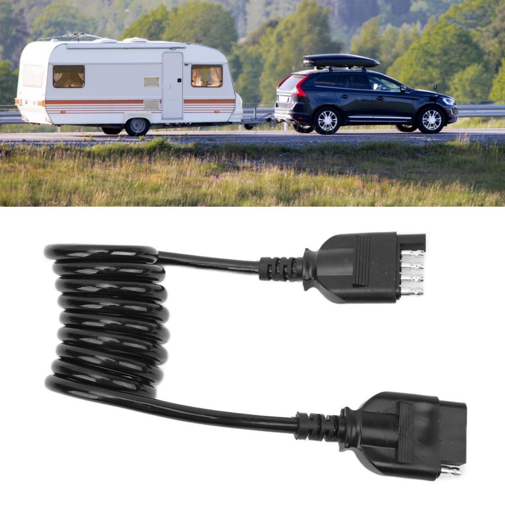 Ssrrou Trailer Connector 5 ฟุต Pin ชุดสายไฟสําหรับ Cargo
