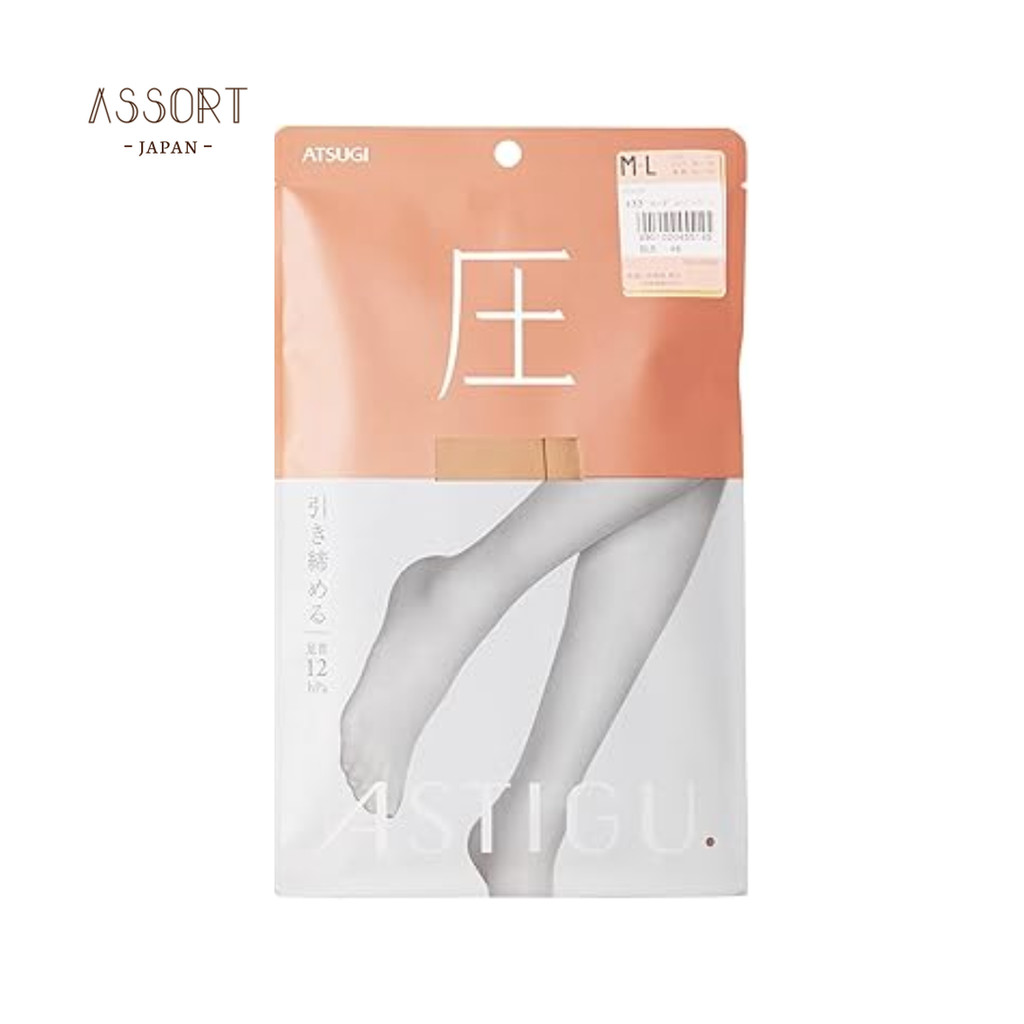 ATSUGI Stockings ASTIGU [Compression] Tightening Compression <3 pair set> 【from Japan】
