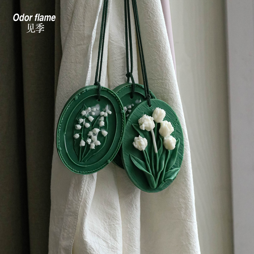< Lily of the Valley Yimeng > เม็ดขี้ผึ้งอโรมาเธอราพี เม็ดน้ําหอมตู้เสื้อผ้า ระงับกลิ่นกาย เม็ดน้ําห