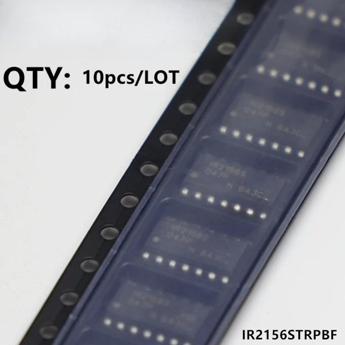 5PCS 100% ใหม่นําเข้า Original IR2156STRPBF IR2156S SOP-14 IR2156PBF DIP-14 บัลลาสต์ชิปควบคุม IR2156