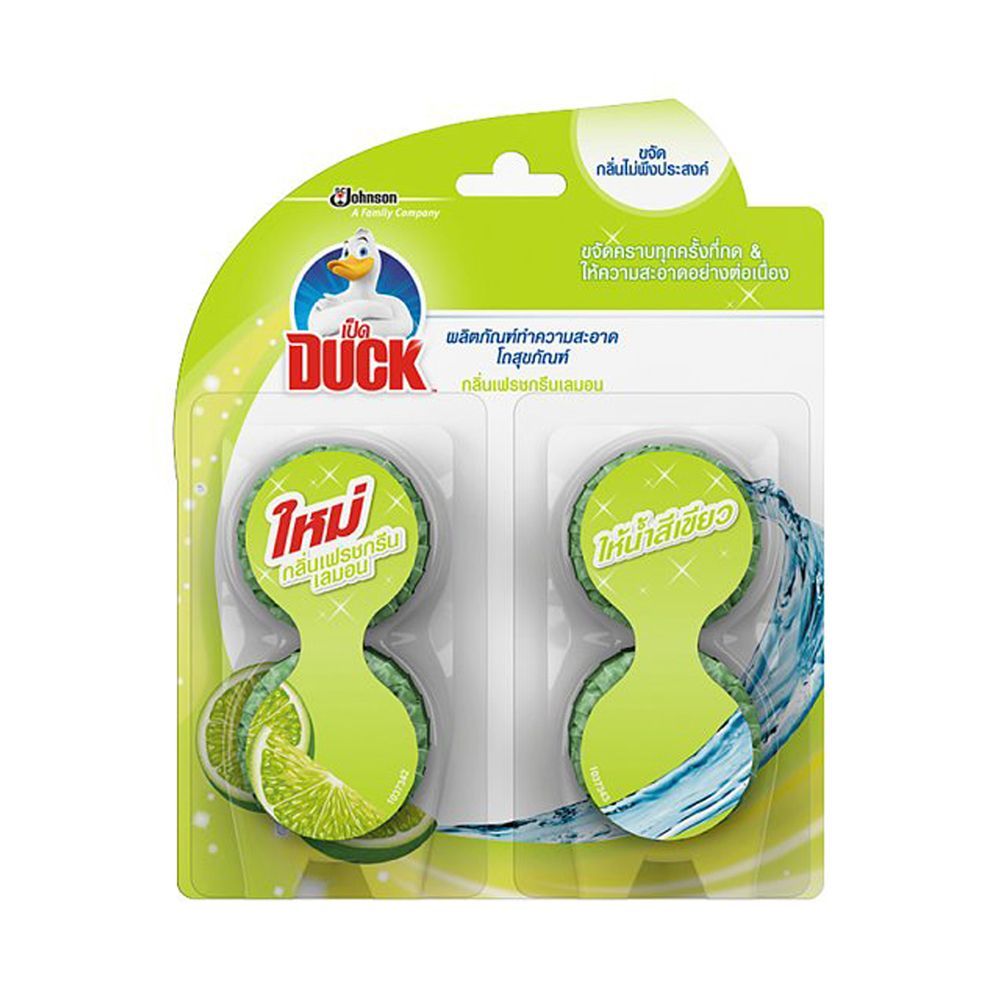 เป็ดเฟรชกรีนเลมอน 38 กรัมX4 DUCK INTANK FRESH GREEN LEMON 38 G.X4