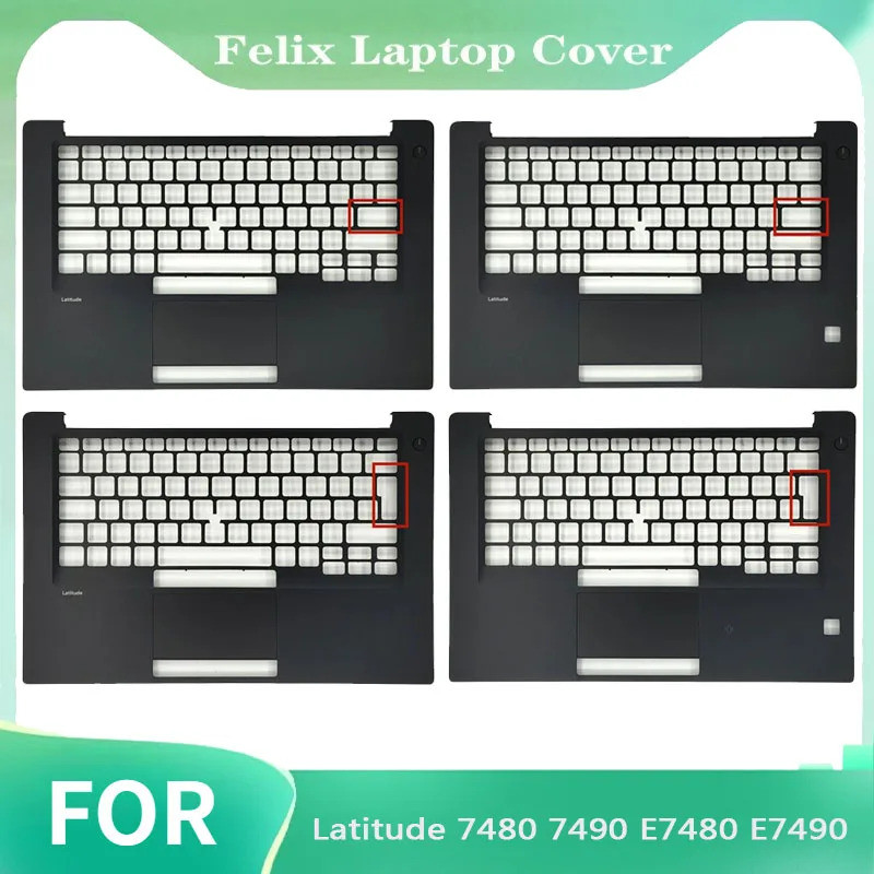 สําหรับ Latitude 7480 7490 E7480 E7490 แล็ปท็อป Pad/Host Cover C กรณีสีดํา