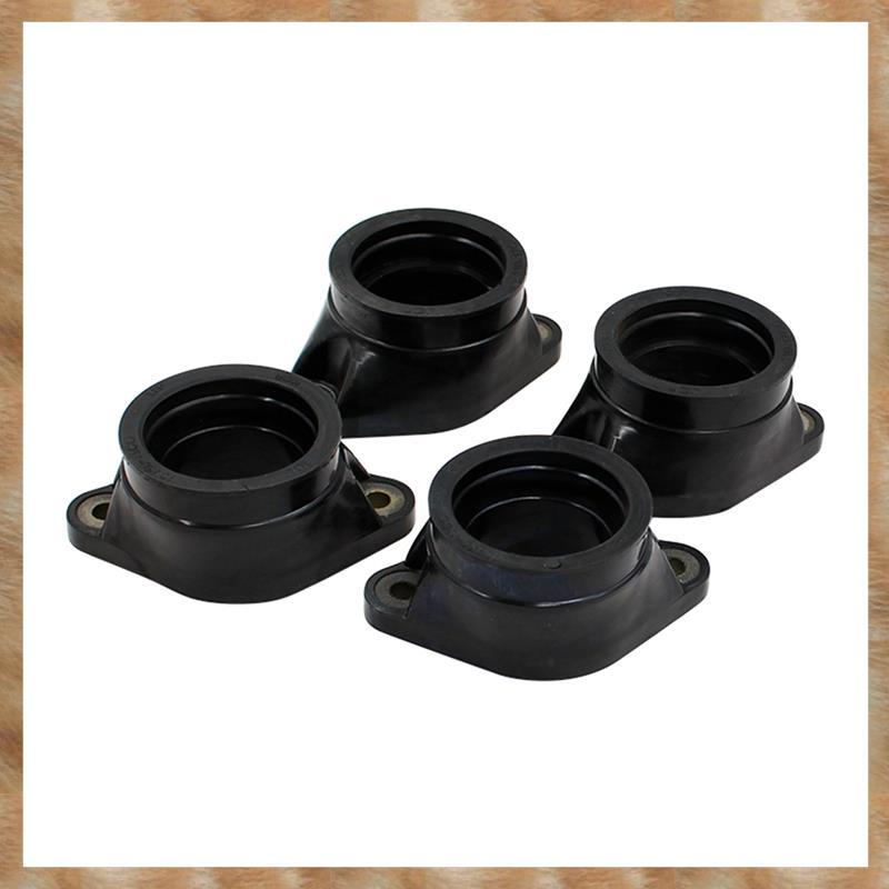 [KYG] สําหรับ GSX750F GSX750 Katana GR78A GSXR750 GR77A คาร์บูเรเตอร์ไอดี Manifold Interface 4pcs แผ