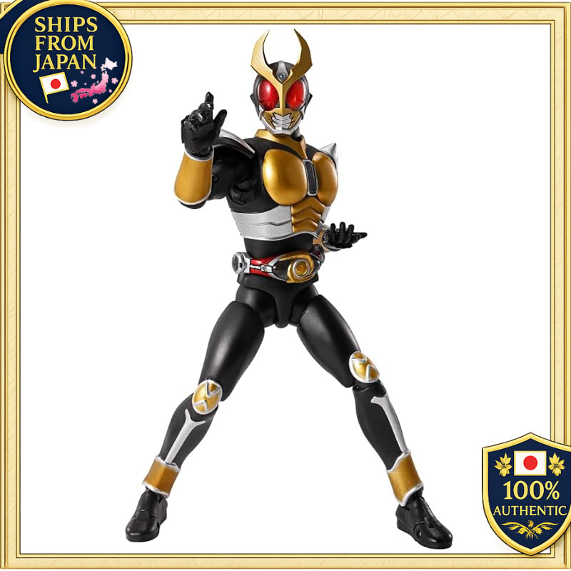 TAMASHII NATIONS S.H. Figuarts Kamen Rider Agito Grand Form 25th  Ver. 145mm PVC ABS Painted Action 