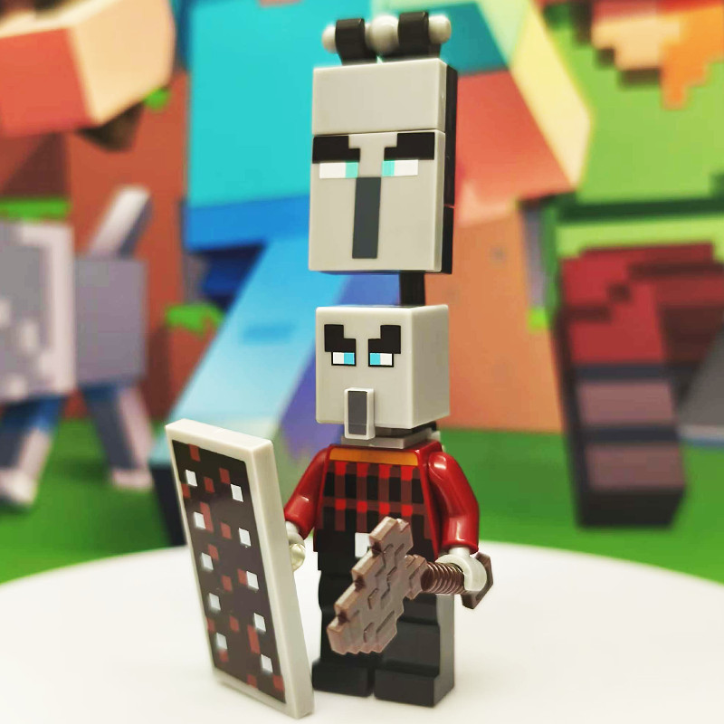 minecraft minecraft toy Minecraft ของขวัญวันเกิด Building Block Minifigure Calamity Predator Calamit