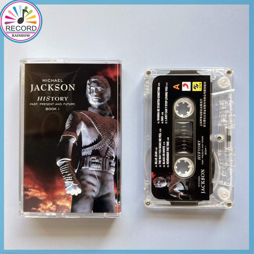 Michael Jackson HIStory Past Present And Future Book I Cassette Tape Brand New [Sealed] Original THLC20260510