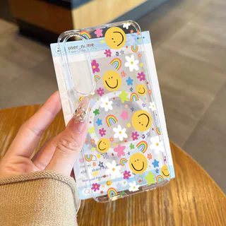 เคส ชาร์จไร้สาย สำหรับ Samsung A57 A37 A07 A17 A06 A16 A26 A36 A56 A55 S26 S25 S24 S23 Ultra S25Fe S24Fe S23Fe ลายน่ารัก