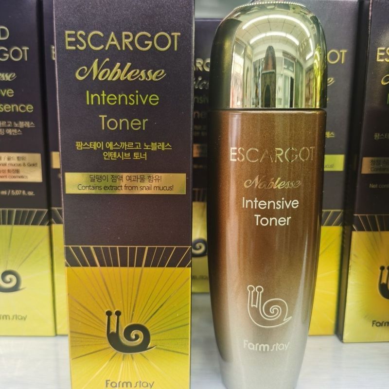 เกาหลี Original farm stay Celebrity Golden Snail Skin Care ผลิตภัณฑ์ขวดเดี่ยว Toner Skin Care Lotion