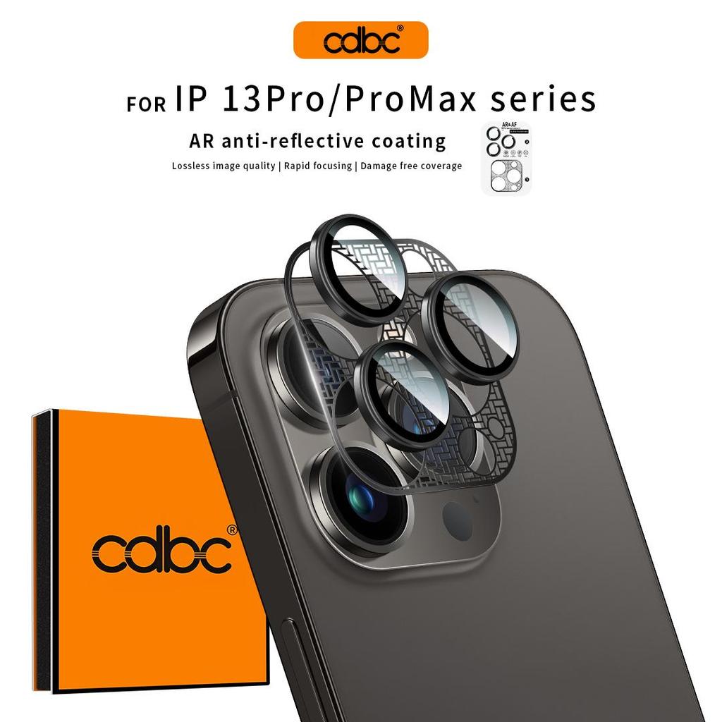 CDBC AR&AF Ultra-Thin Cicada Wing ตัวป้องกันเลนส์กล้องสําหรับ iPhone 13Pro/13ProMax/14/15/16Pro/16Pr