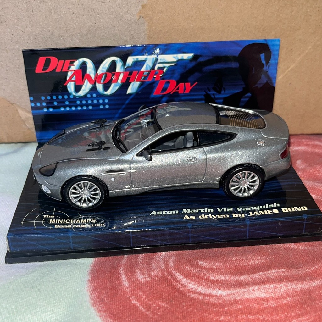 [พร้อมสต็อกหากคุณมีคําถามใดๆติดต่อ] Mini Cut Aston Martin V12 Alloy Model 2002 เลือก Date to Death M
