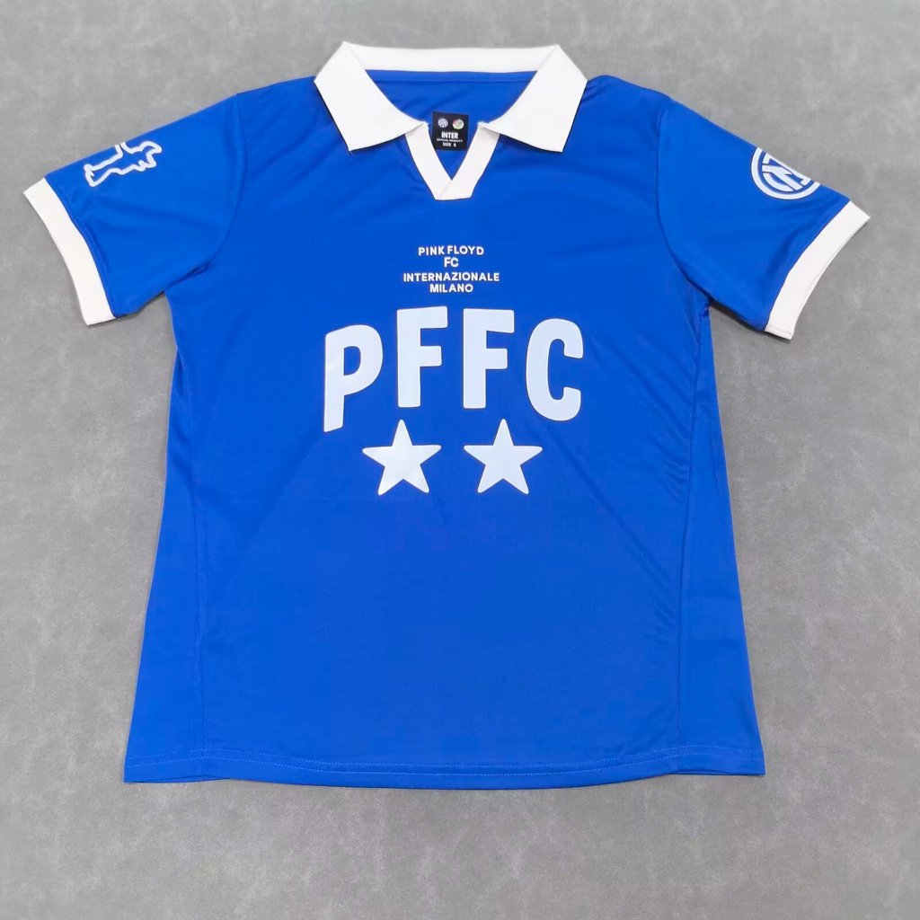 Fan edition 2627 Inter Milan เสื้อยืดแขนสั้นกีฬาฟุตบอลสีน้ําเงินย้อนยุค AAA + S-4XL
