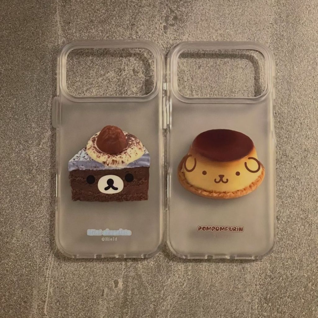 พุดดิ้งสุนัข Rilakkuma เหมาะสําหรับ Apple 1716/15/14promax เคสโทรศัพท์ 12/11/XR/XS Frosted 8P เคสโทรศัพท์