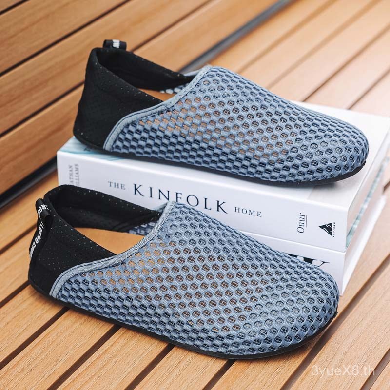 Xinhai ขายร้อนตาข่ายระบายอากาศ Birkenstock รองเท้าผู้ชายรองเท้าอินเทรนด์แฟชั่นทุกการแข่งขัน