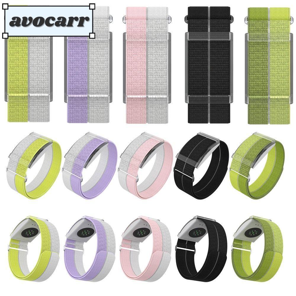 AVOCAR Sport Band, Nylon Loop Design Fitness Tracker Strap,คุณภาพสูงBreathableปรับสายรัดข้อมือสําหรับCoros Heart Rate Monitorสําหรับผู้ชายผู้หญิง