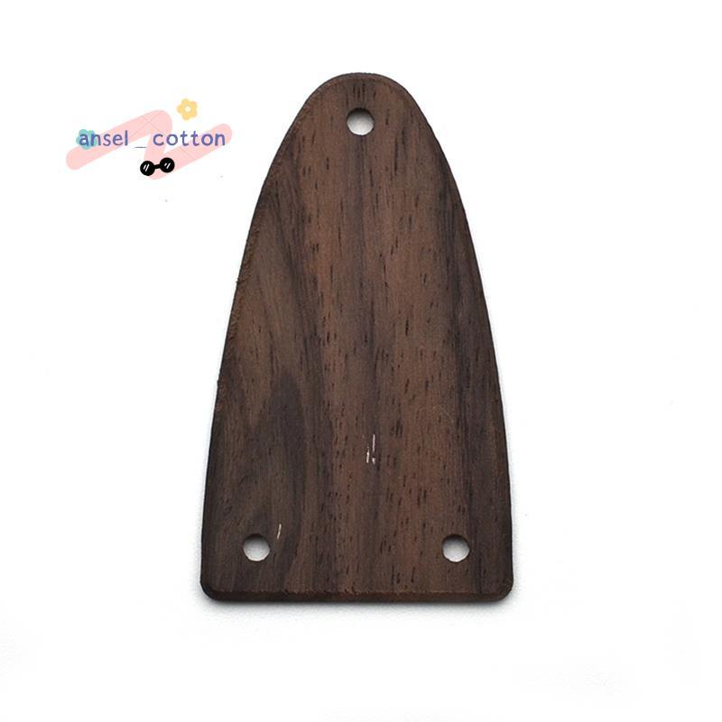 Rosewood กีตาร์ไฟฟ้า Truss Rod Cover 3 หลุมออกแบบชิ้นส่วนกีตาร์