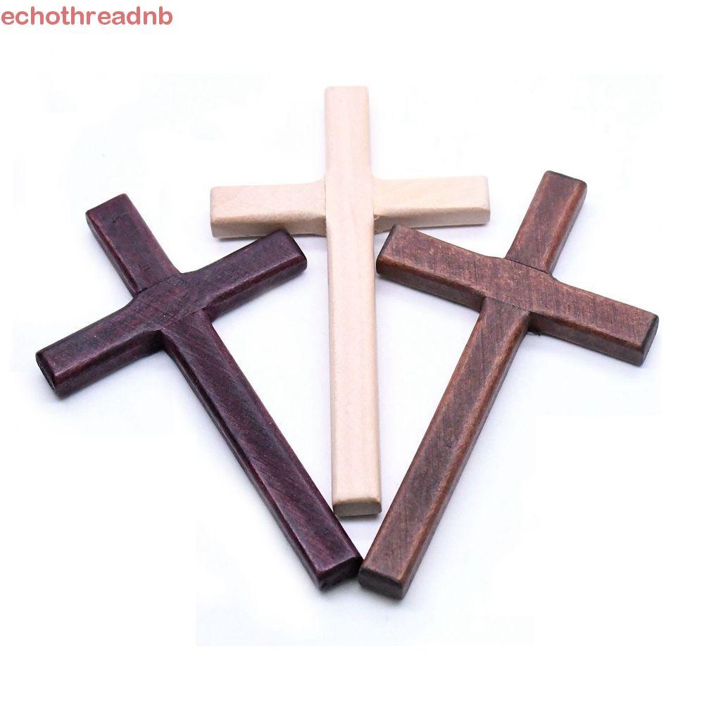 PIVOT Christian Decor สร้อยคอจี้ขนาดใหญ่ยาวคริสเตียนสวดมนต์พระเยซูเครื่องประดับไม้กางเขน