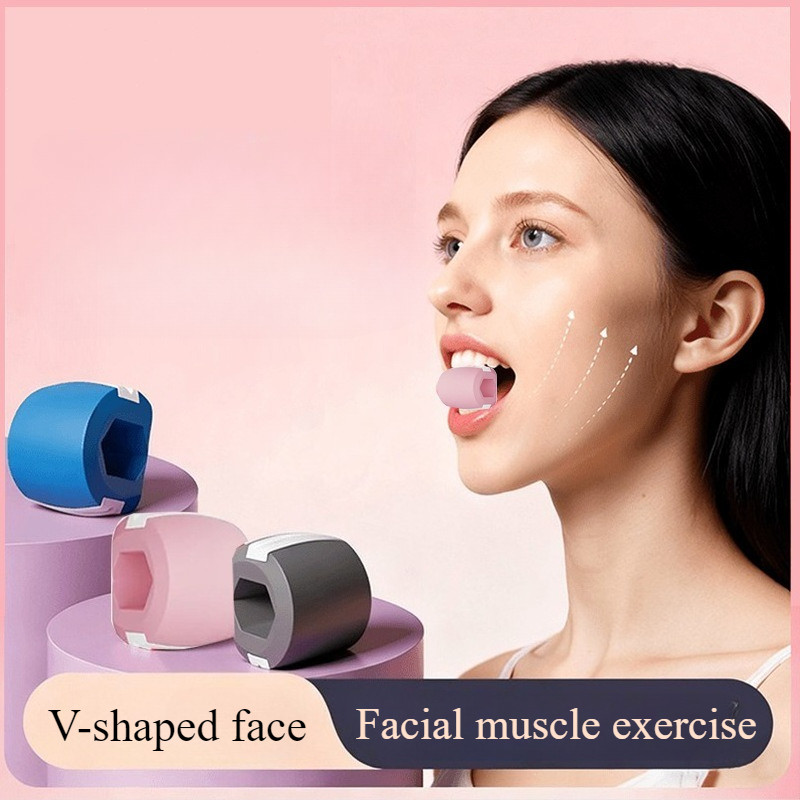 Face Fitness Ball Jawline Creator การออกกําลังกาย Facial Anti-Wrinkle Jaw การออกกําลังกายการฝึกอบรม 