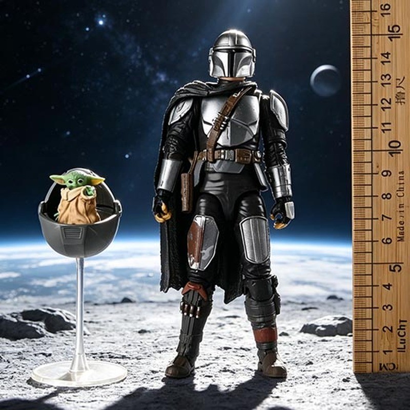 Star Wars ในประเทศ 20 ซม. Snowmandalorian Ancient Marto Star/ARVALA-7 Star Set