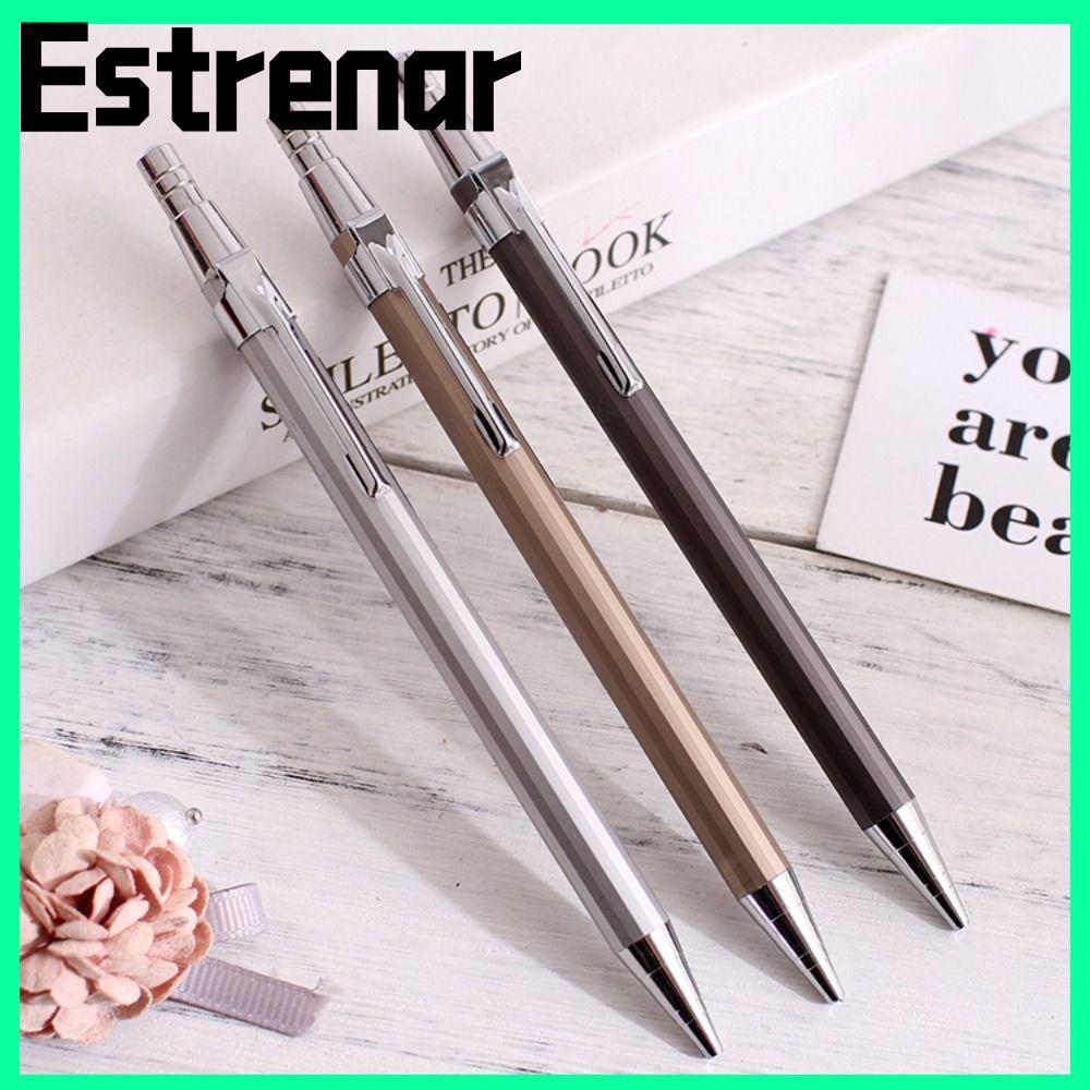 ดินสออัตโนมัติ ESTRENAR, 0.5/0.7MM Sketch Comics Design ดินสอกด, Simple Drawing Writing Tool โลหะ Sk