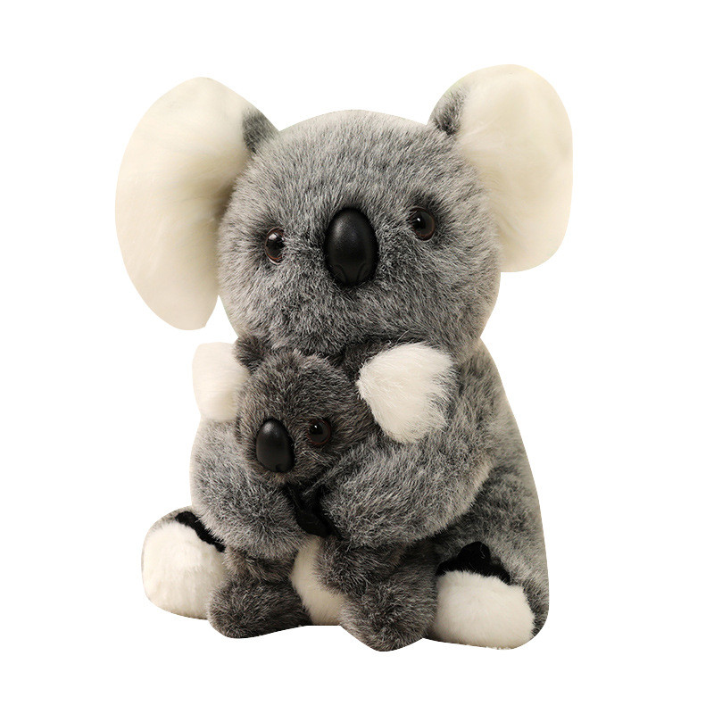 Koala ตุ๊กตาของเล่นตุ๊กตาแม่เด็กตุ๊กตา Ragdoll Wombat ขนาดเล็กคว้าเครื่อง Ragdoll หญิง