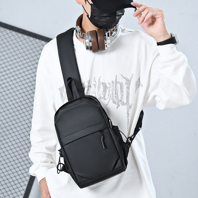 Messenger Bag High-End All-Match Chest Bag Multifunctional One-Shoulder Messenger ความจุขนาดใหญ่พิมพ