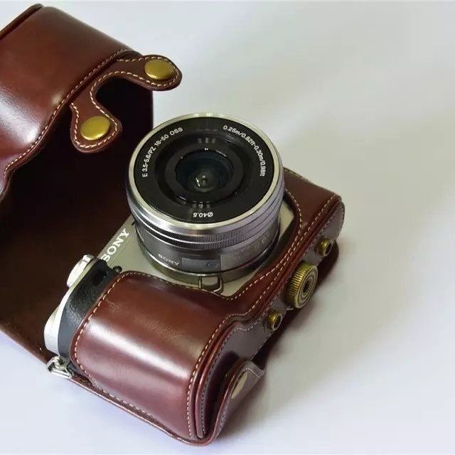 [ที่ต้องการ] กระเป๋ากล้อง Sony NEX-5R 5R 5N a6400/a6100/a6300 เคสหนัง a6000 เคสหนัง