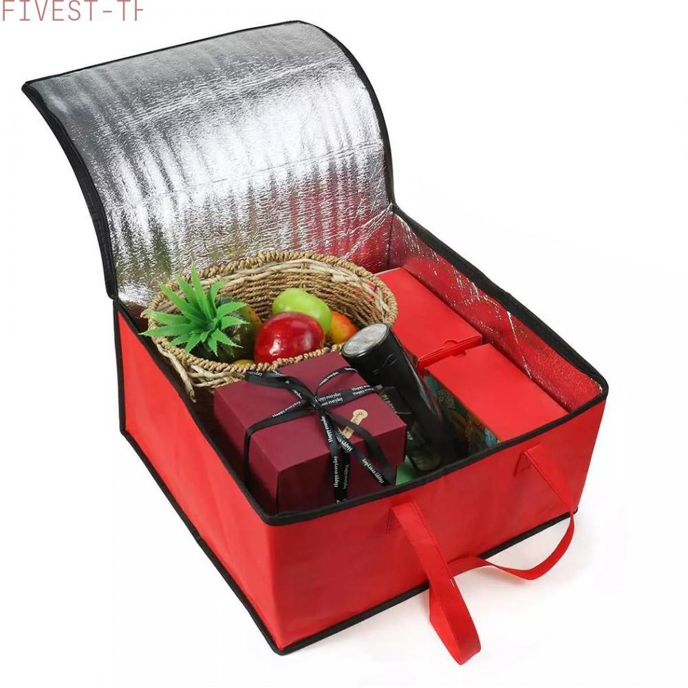 ⭐FIVESTARS⭐Insulated Bag Ruck Storage Waterproof Camping Delivery Bag Food Thermal