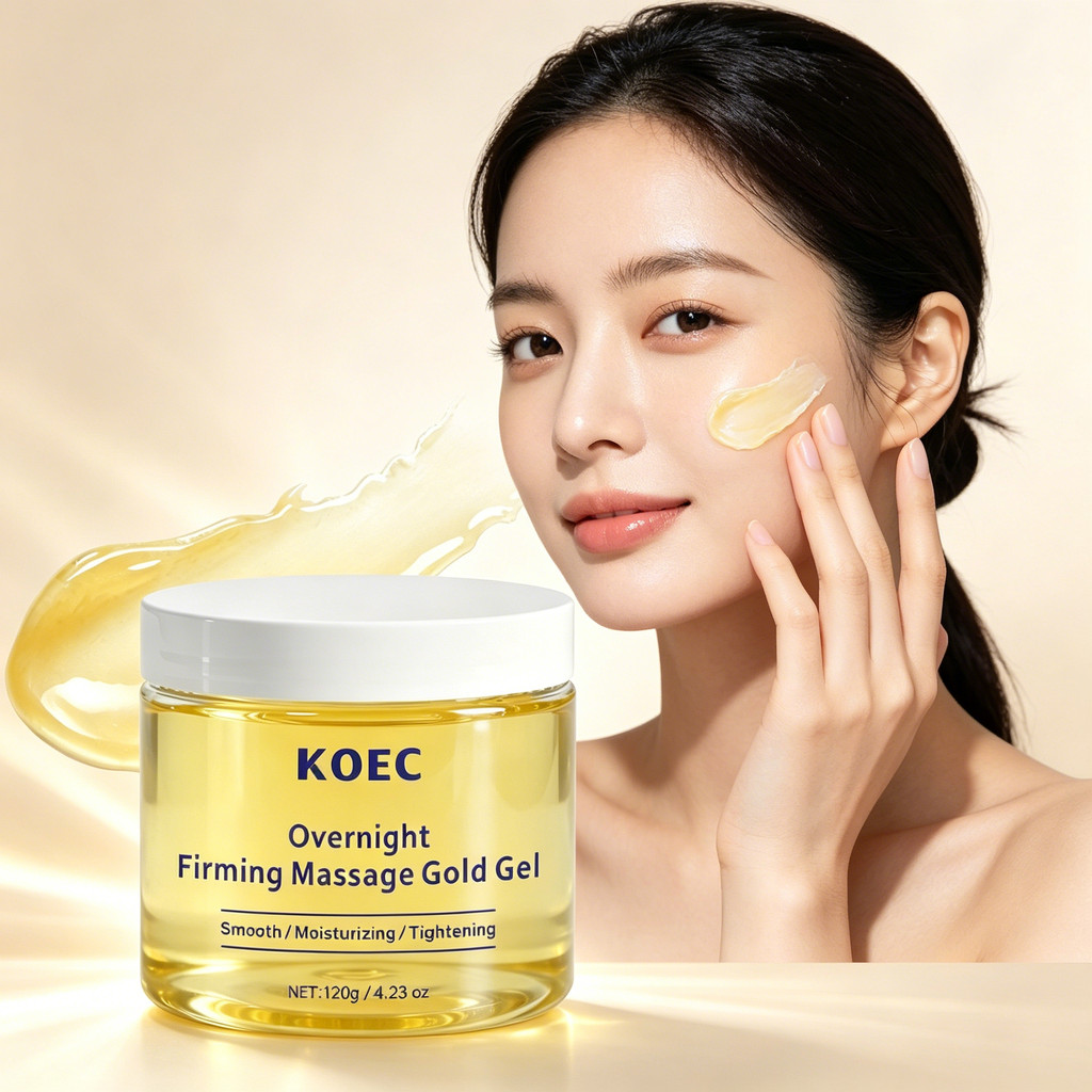 120g Overnight Gold Firming Gel Lifting Massage Cooling Body Gel