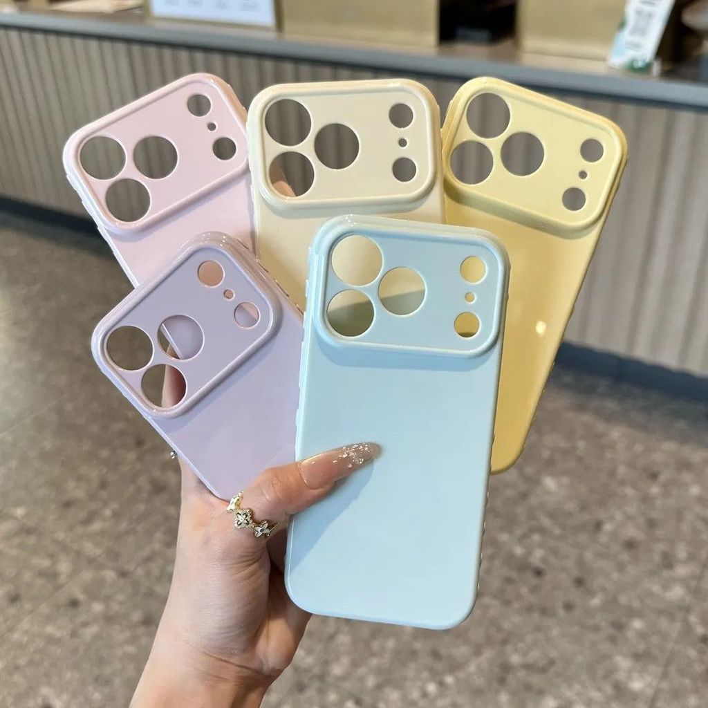 เคสไอโฟน17 for iphone 13 11 17 16 15 Pro Max for เคส iphone 14 12 Pro Max Air เคสไอโฟน 15 เนื้อนุ่มมันเงา เคสโทรศัพท์