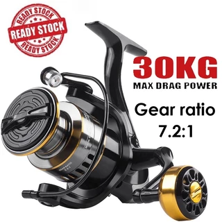 COD รอกตกปลา รอกสปินนิ่ง รอกเบ็ดตกปลา รอกเบอร์ 500mini-7000 gear ratio 7.2:1 max drag 30KG รอกสปินถูกๆ ลอกตกปลา รอกห