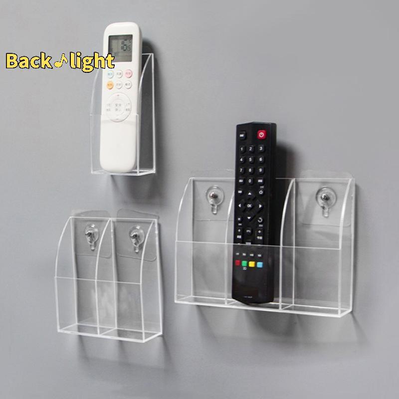 [Backlight] ที่วางรีโมทคอนโทรลอะคริลิคติดผนังกล่องเก็บควบคุมเครื่องปรับอากาศ Remote Organizer [ใหม่]