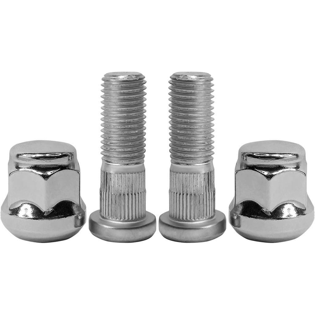 M12x1.5 Chrome ล้อ Lug Stud Nut ชุดใช้งานร่วมกับ Honda Accord Civic City CR-V CR-Z Fit HR-V Insight 