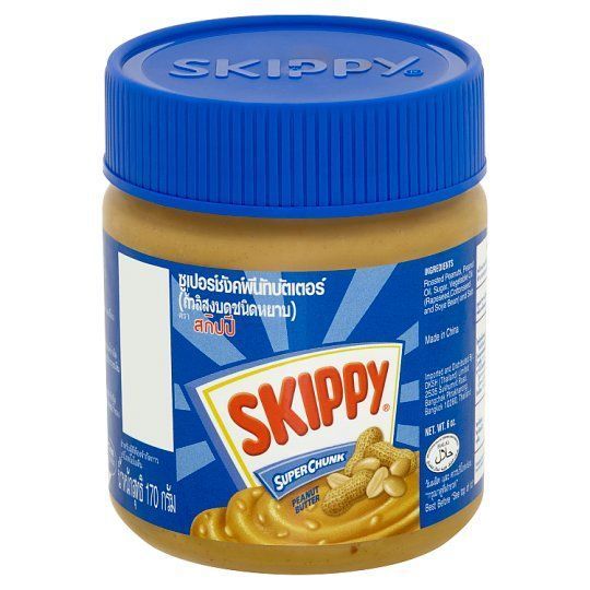 สกิปปี้ซูเปอร์ชังค์พีนัทบัตเตอร์ 170ก SKIPPY SUPER CHUNK PEANUT BUTTER 170 G.