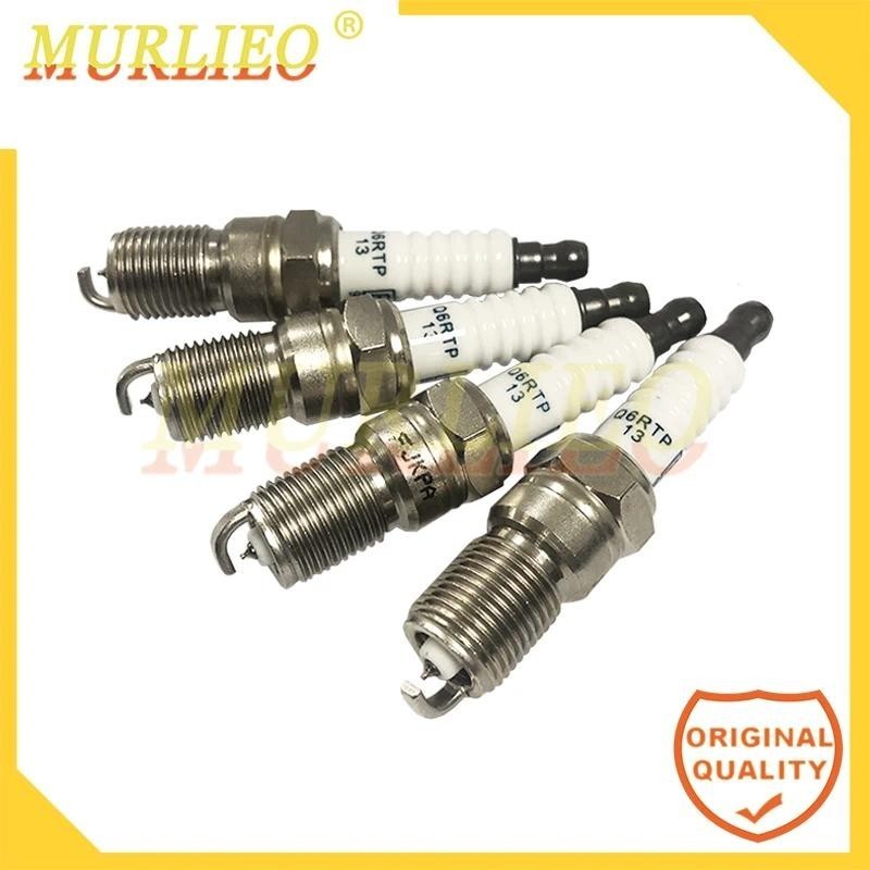 หัวเทียน 9S7E-12405-AA 5M5G-12405-AA Iraurita & Platinum สําหรับ Ford Focus C-Max Mondeo Mazda 3 5 6