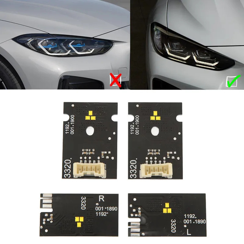 รถ CSL Xellow DRL โมดูล LED ควบคุมชุดสําหรับ M3 G80 M4 G82 G83 G22 G23 G26 LED ไฟหน้า 2021 + X
