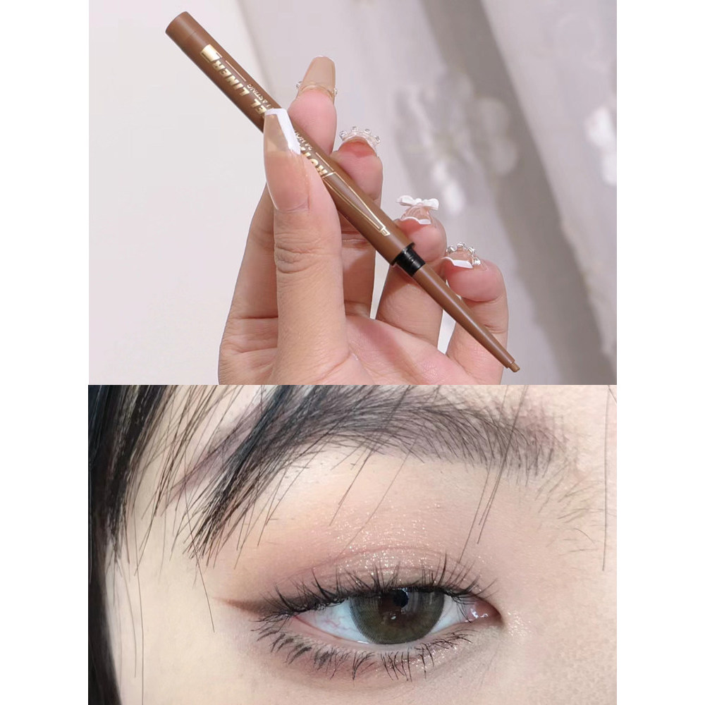 อายไลน์เนอร์กันน้ำ eyeliner อายไลเนอร์สีน้ำตาล Musicflower Eyeliner Gel Pen กันน้ํา Non-Smudge Long-