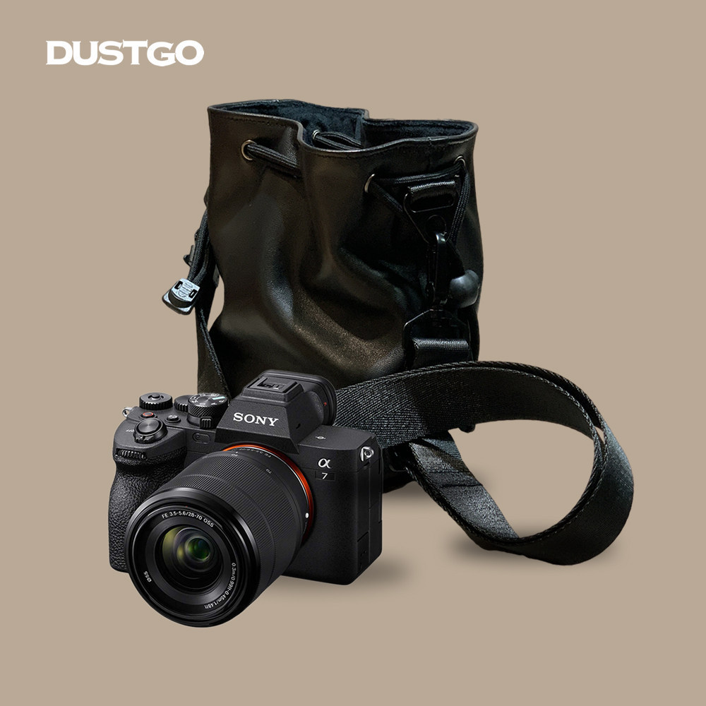 IDigital Drawstring กระเป๋ากล้องเหมาะสําหรับ Canon R50R8R6 Sony MA7c A7M4 ZVE10 Leica Q2 Leica M Nik