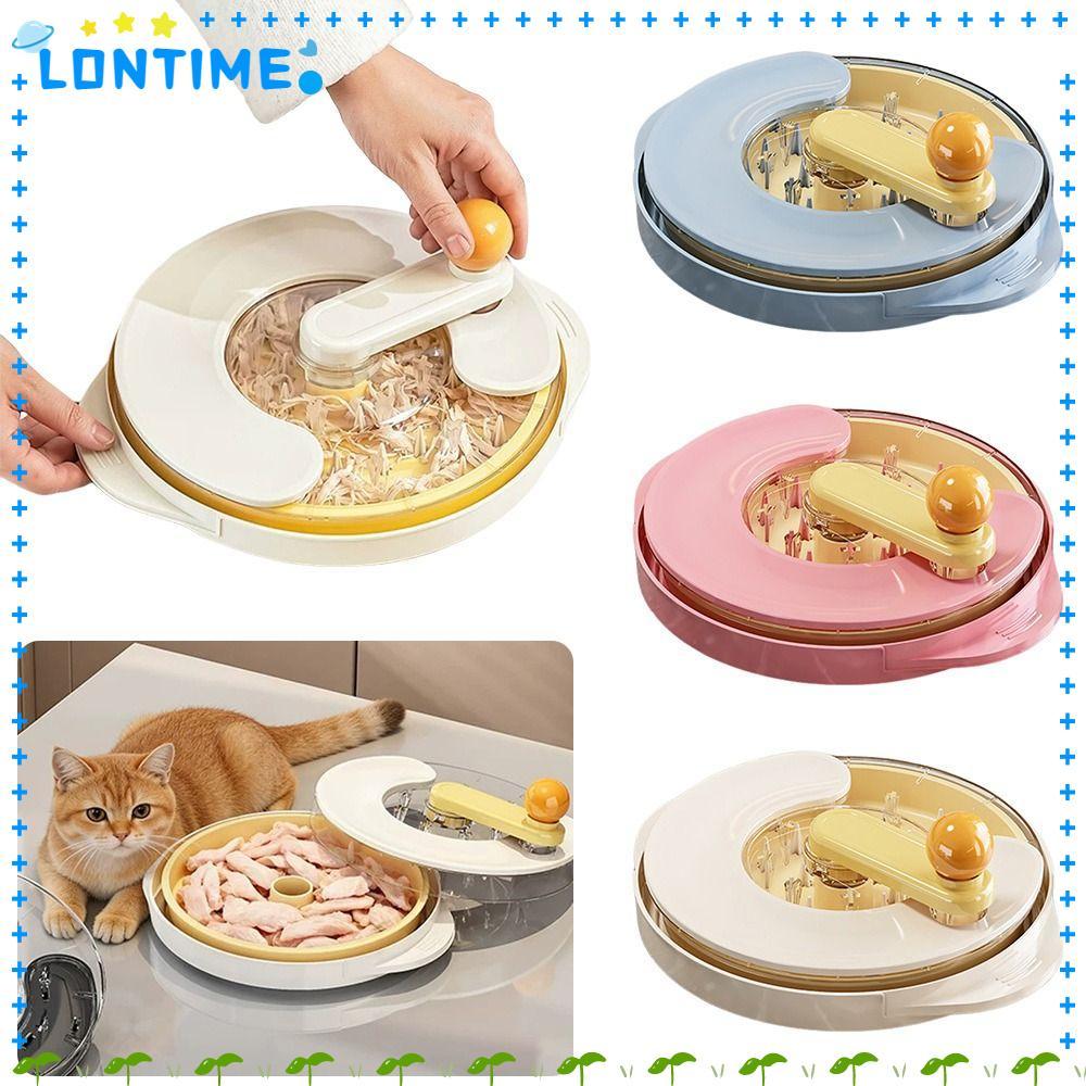 LONTIME เครื่องย่อยเนื้อหมุนมือ มัลติฟังก์ชั่น สับอกไก่เร็ว ของขวัญเครื่องมืออาหาร