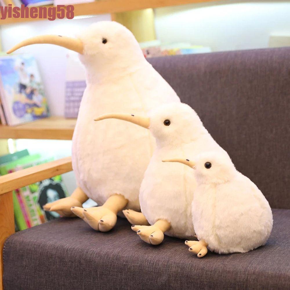 FABLE จําลองนกตุ๊กตาคริสต์มาสของเล่นเด็กเหมือนจริง Kiwi Bird 20/30/50 ซม.ตุ๊กตาเด็กตกแต่งบ้าน Zealan