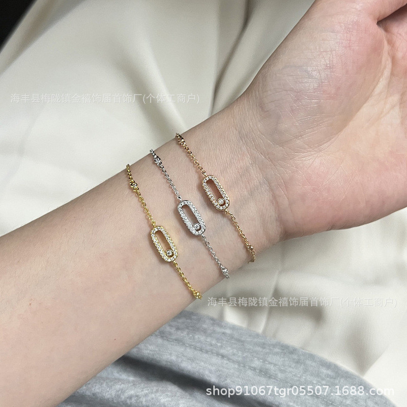 สร้อยข้อมือเล็กหรูหรา อินเทรนดี้ เครื่องประดับมือสำหรับผู้หญิง เหมาะสำหรับเป็นของขวัญวันวาเลนไทน์