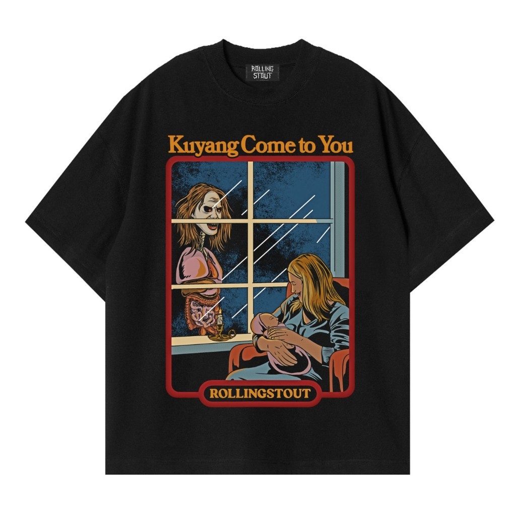 เสื้อยืด Rollingstout - Kuyang - เสื้อผ้าซีรีส์สยองขวัญสําหรับผู้ชายและผู้หญิง
