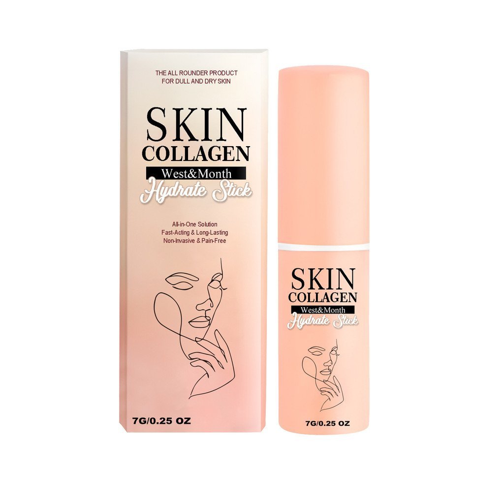 West & Month Collagen Repair Stick Moisturizing Moisturizing Brightening Skin Fade Fine Lines คอเส้น