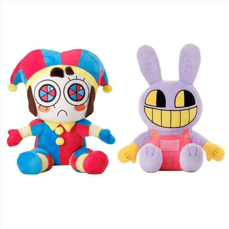 2026 สไตล์ใหม่พร้อมสต็อก Amazfit Digital Circus Cyber Circus Doll Digital Clown Plush Toy20260426